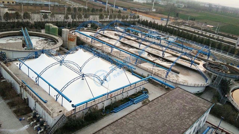 天方四分廠(chǎng)污水池加蓋-3